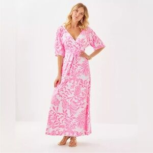 NWT Lilly Pulitzer Parigi Rousseau Pink Glisten in the Sun XS